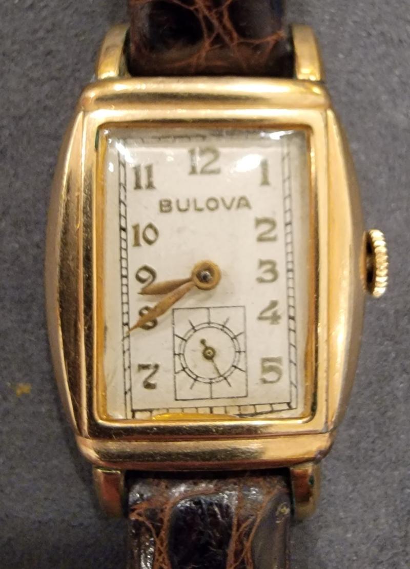 Front of watch. Unknown model.